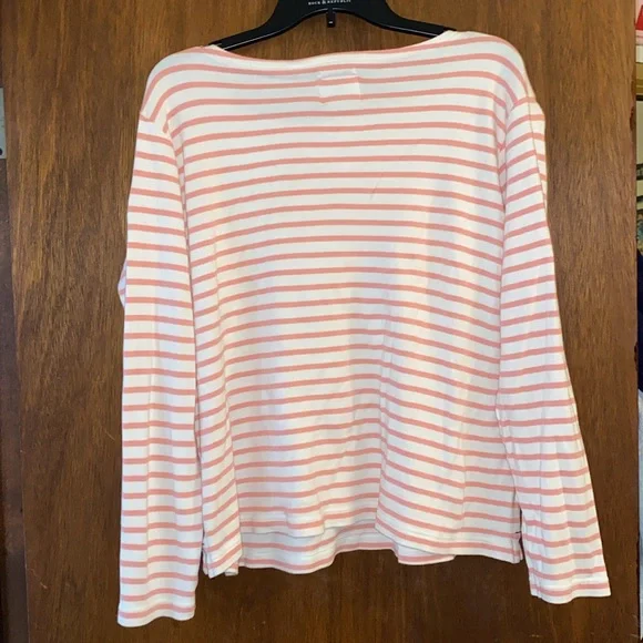 Striped long sleeve top - Picture 2 of 4